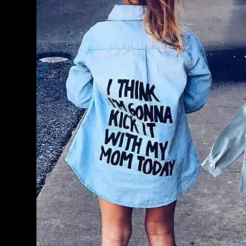 Denim dress